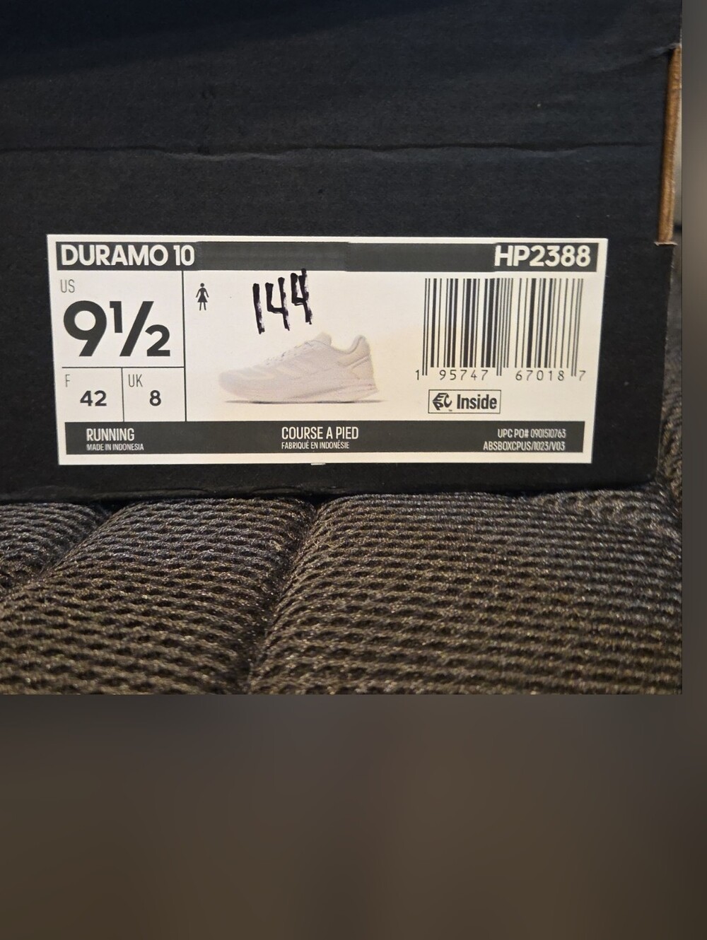 adidas Duramo 10 Women's Running Shoes White